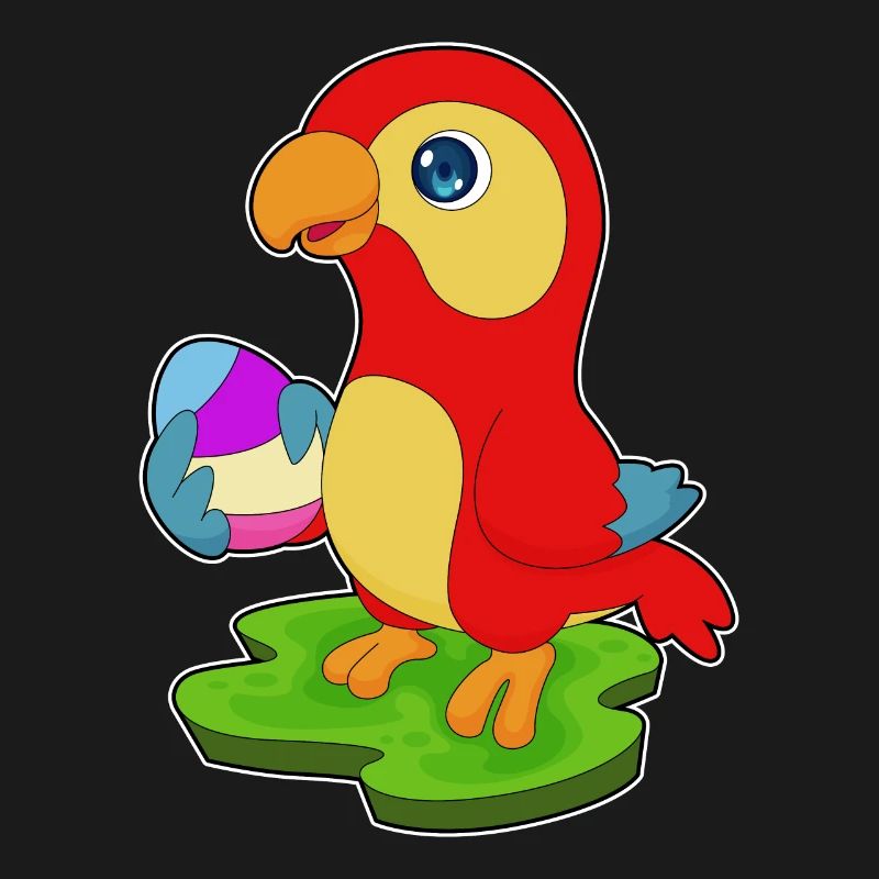 Parrot Easter Easter Egg