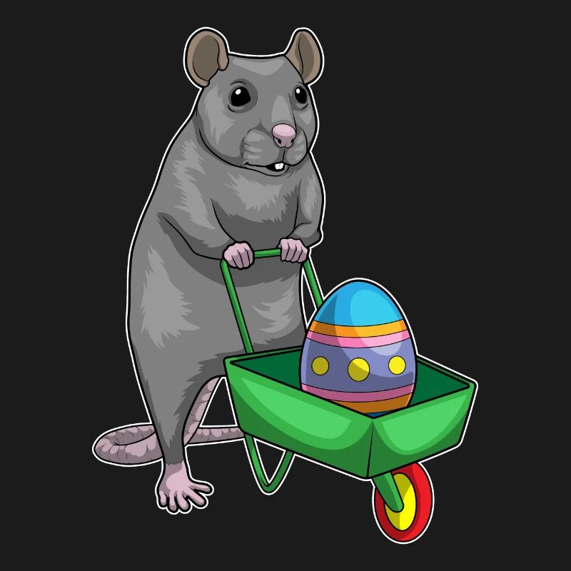 Rat Easter Easter Egg