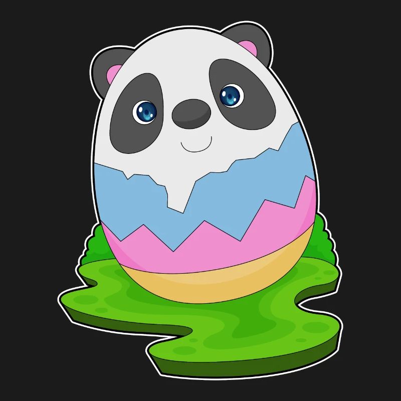 Panda Easter Easter Egg