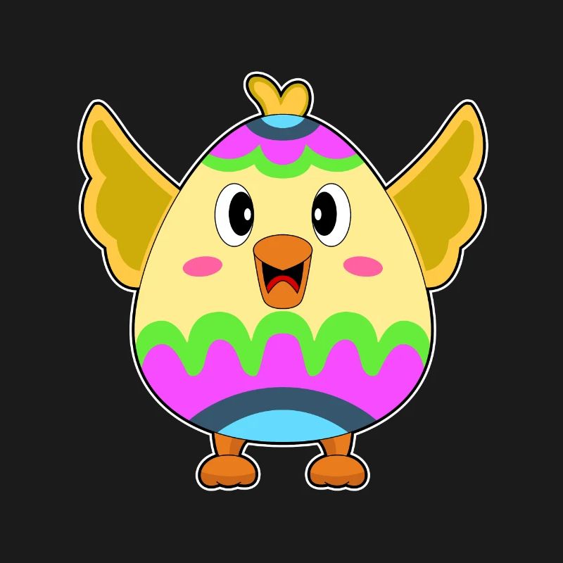Chicken Easter Easter Egg
