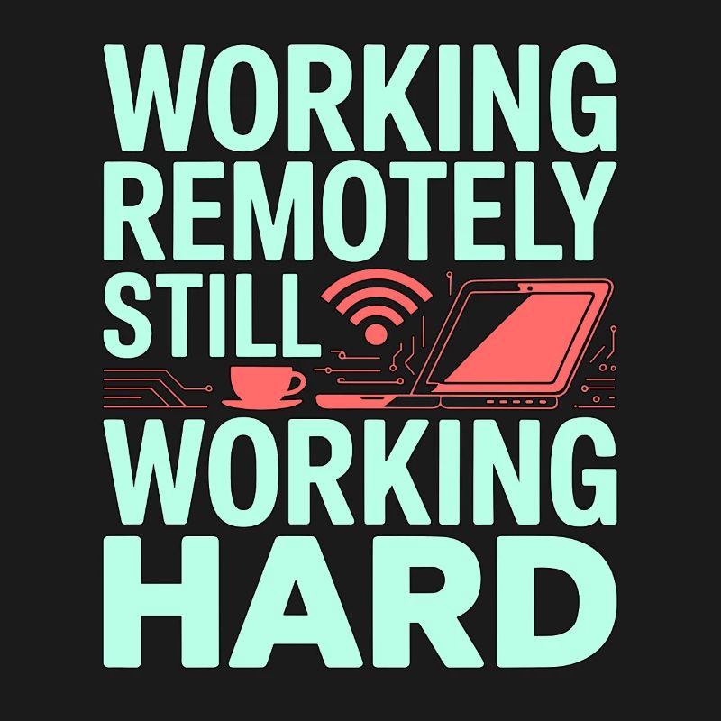 Remote Developer Working Remotely Web Programmer