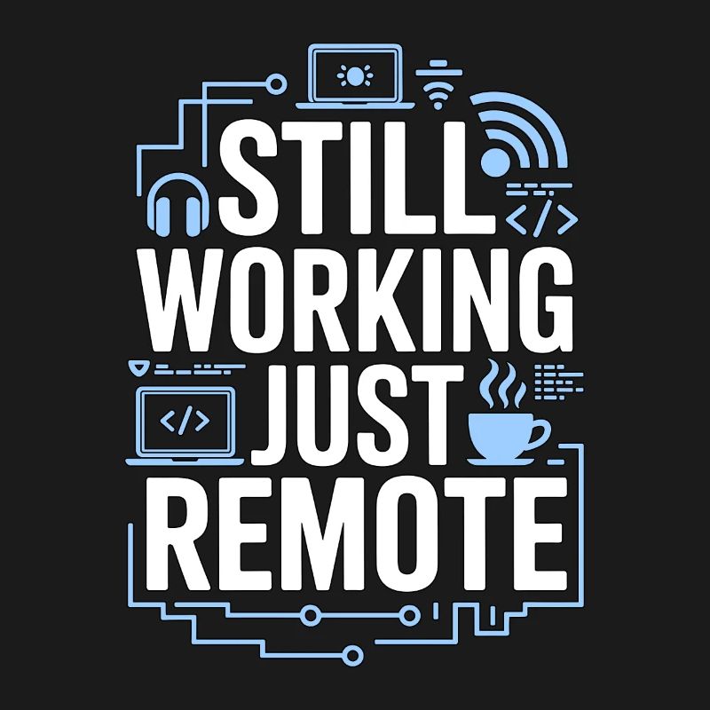 Remote Developer Still Working Remote Tech Worker