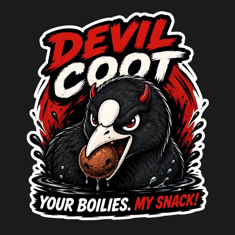 Conception drôle de pêche à la carpe Devil Coud