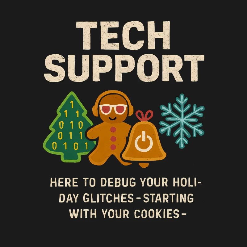 Admin Christmas Gift IT Support Debugging
