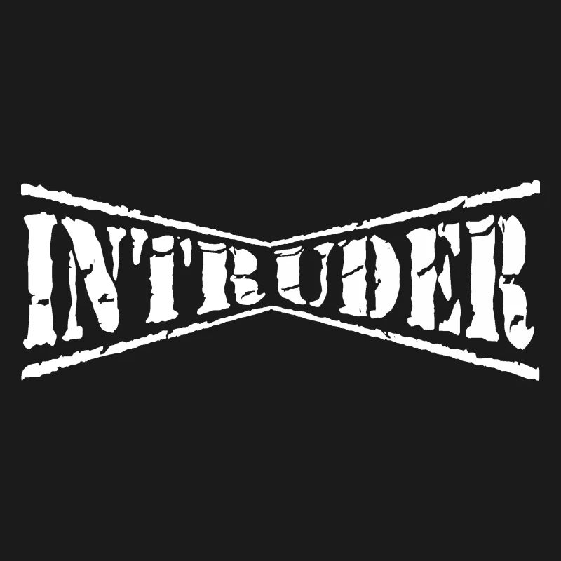 intruder hacker eindringling clan sticker computer