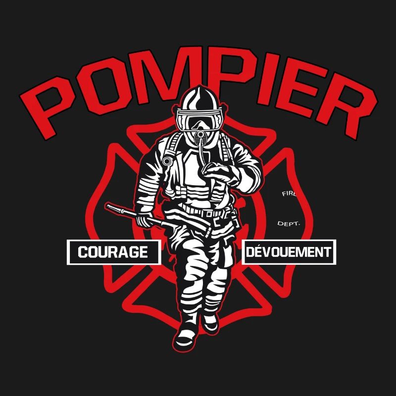 POMPIER courage dévouement