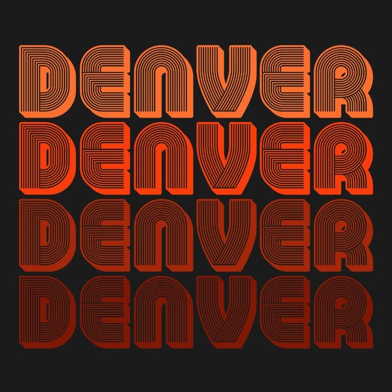Modèle rétro Denver Gradient