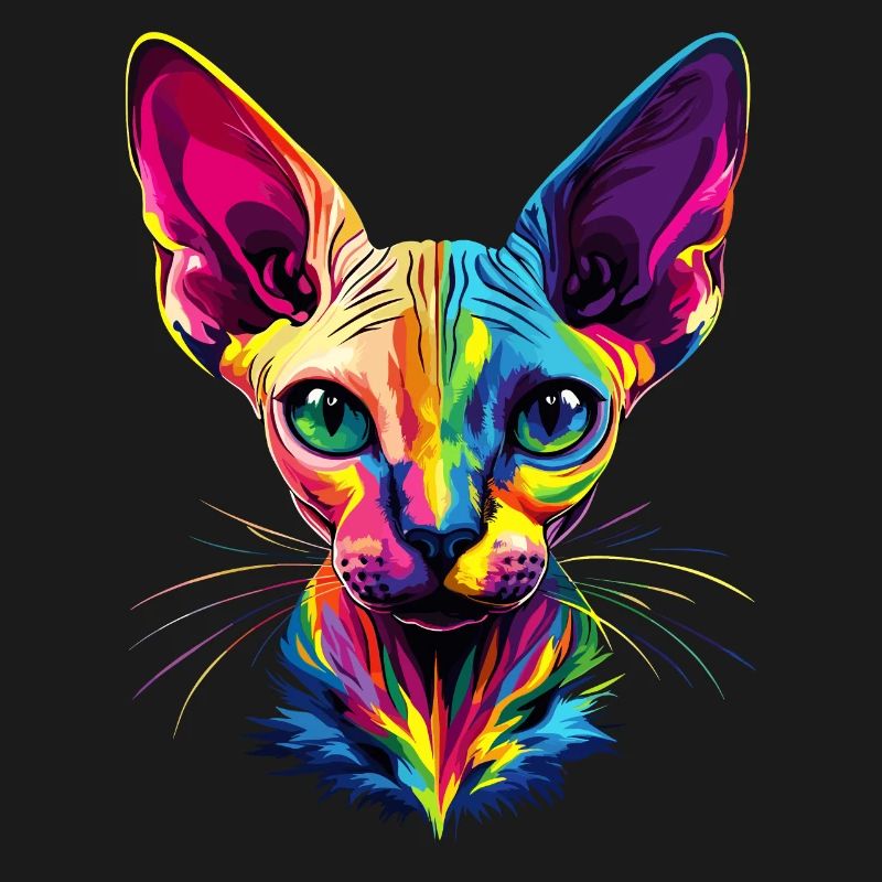 Chat Sphynx Chat Sphynx Chat Canadien Mignon Sphinx