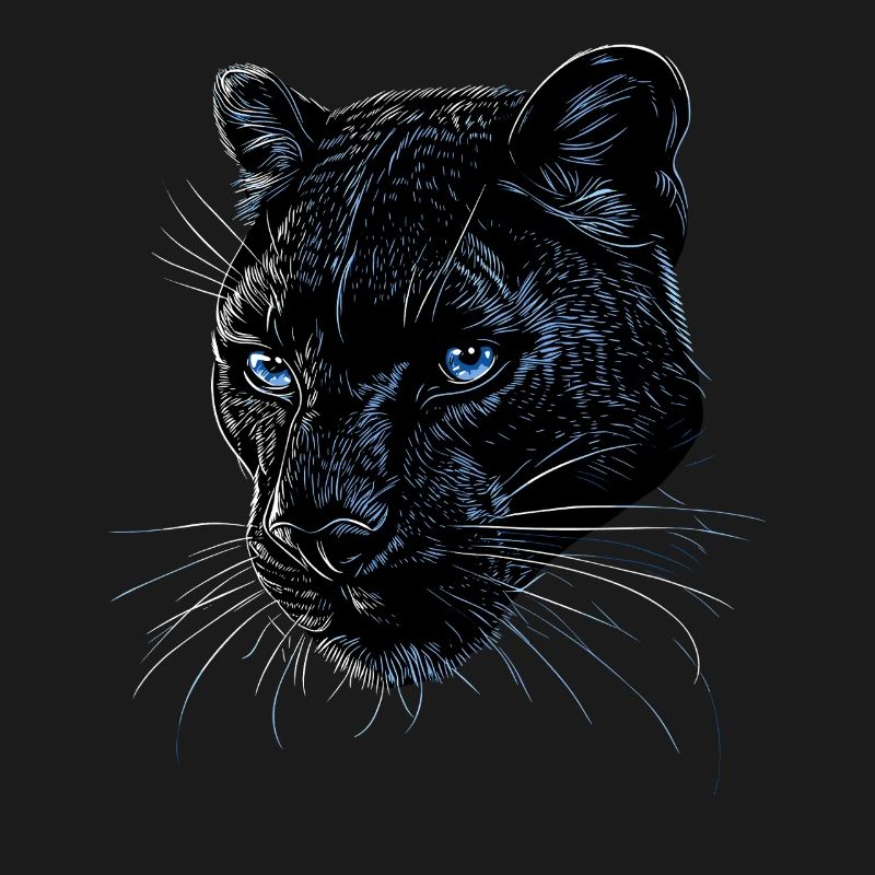 Panther Leopard Raubkatze Süße Großkatze Panter