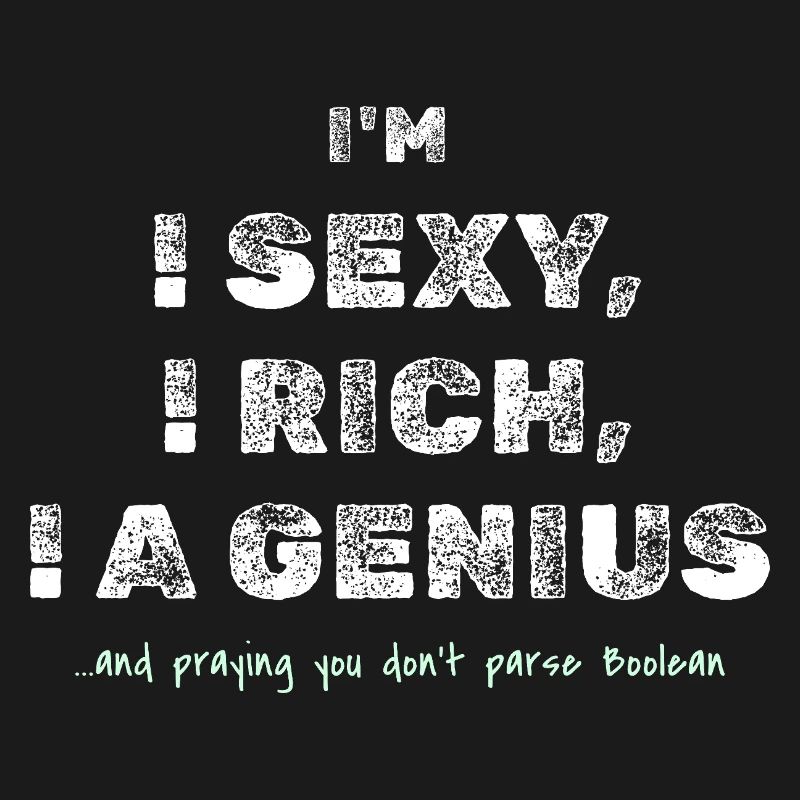Boolean Joke – Funny Dev Tee