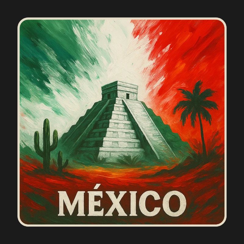 Conception des pyramides du Mexique