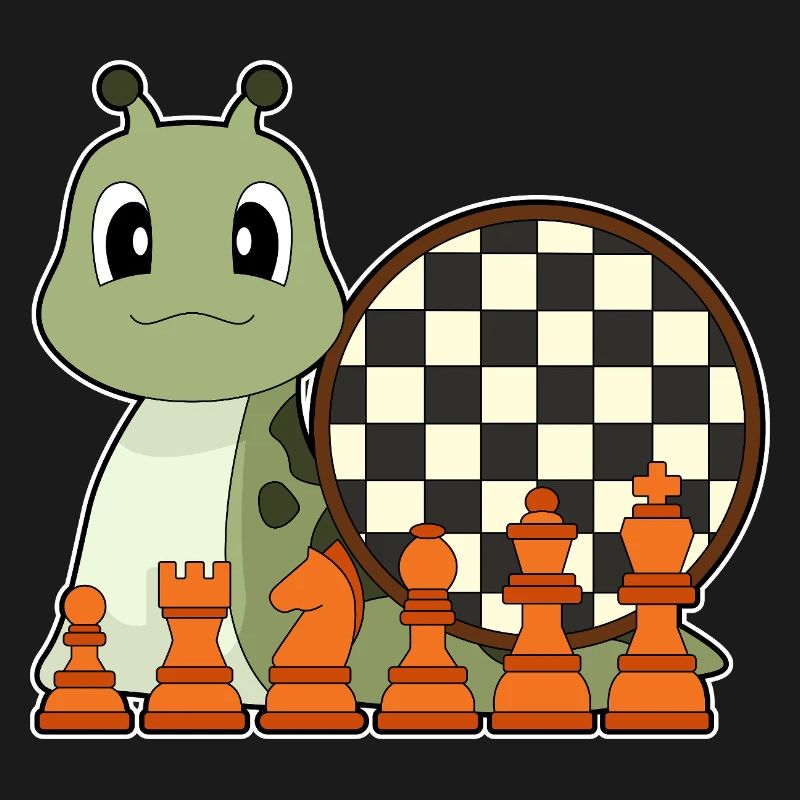 Snail Chessboard Chess Board Game