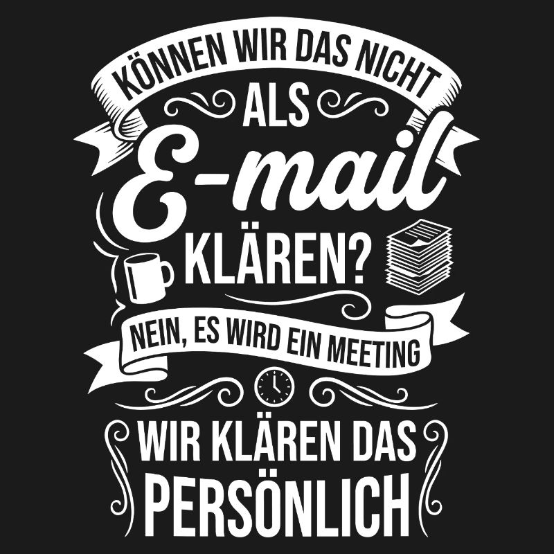 Ne pouvons-nous pas clarifier cela par e-mail ?
