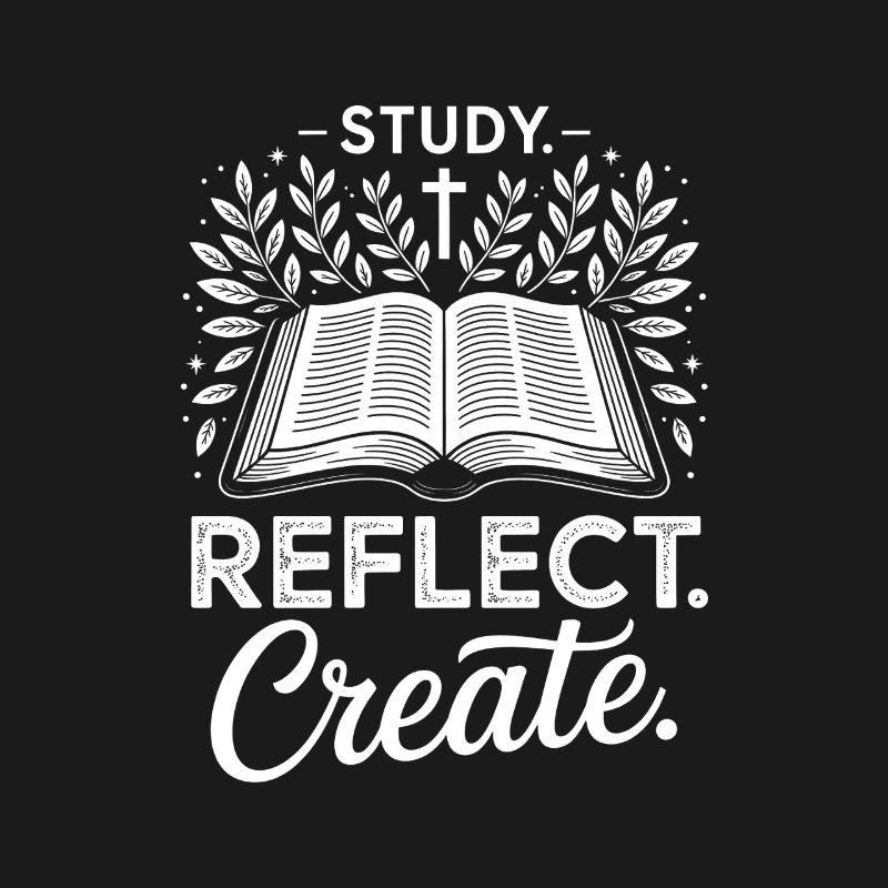 Study Reflect Create: Open Book Laurel