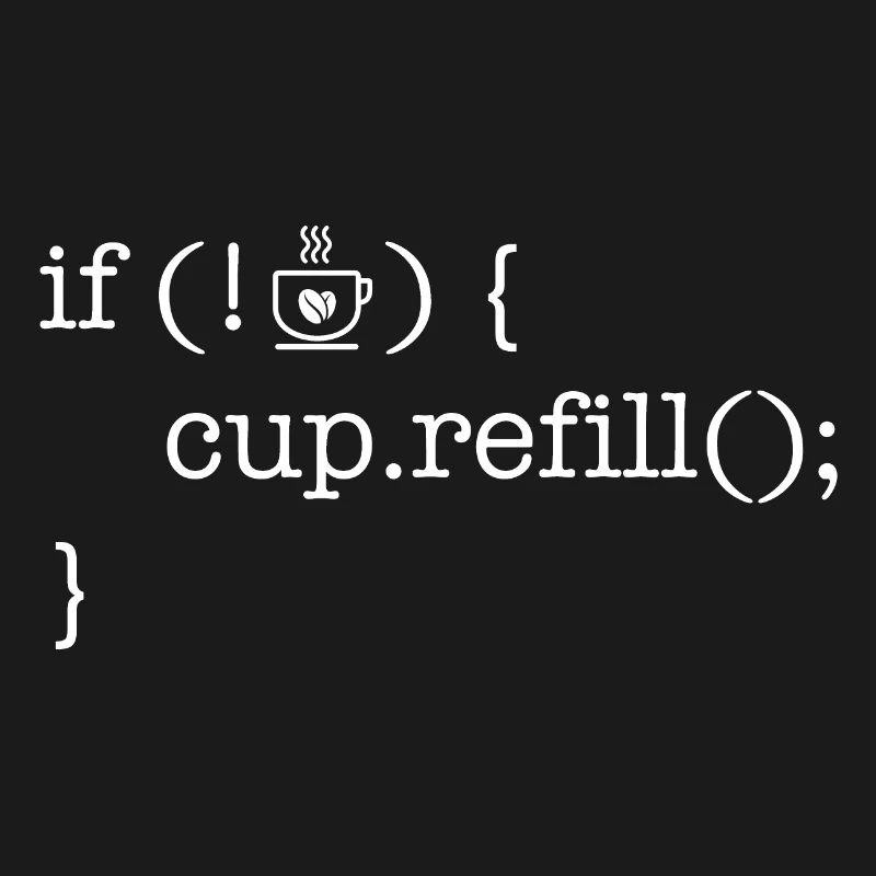 Chemise café pour programmeur amateur de code café