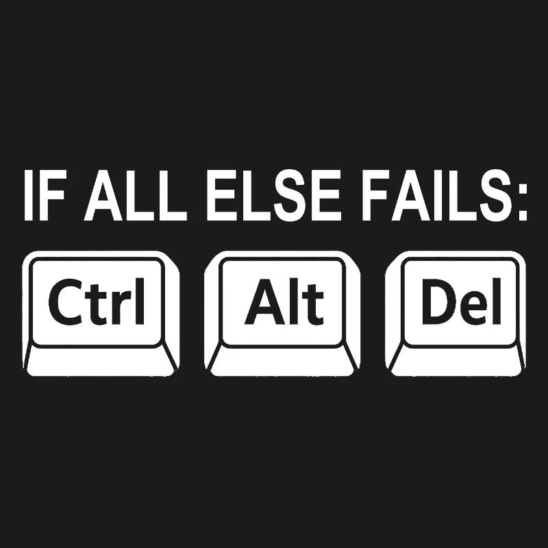 Programmer Shortcut Geek IT Support Computer