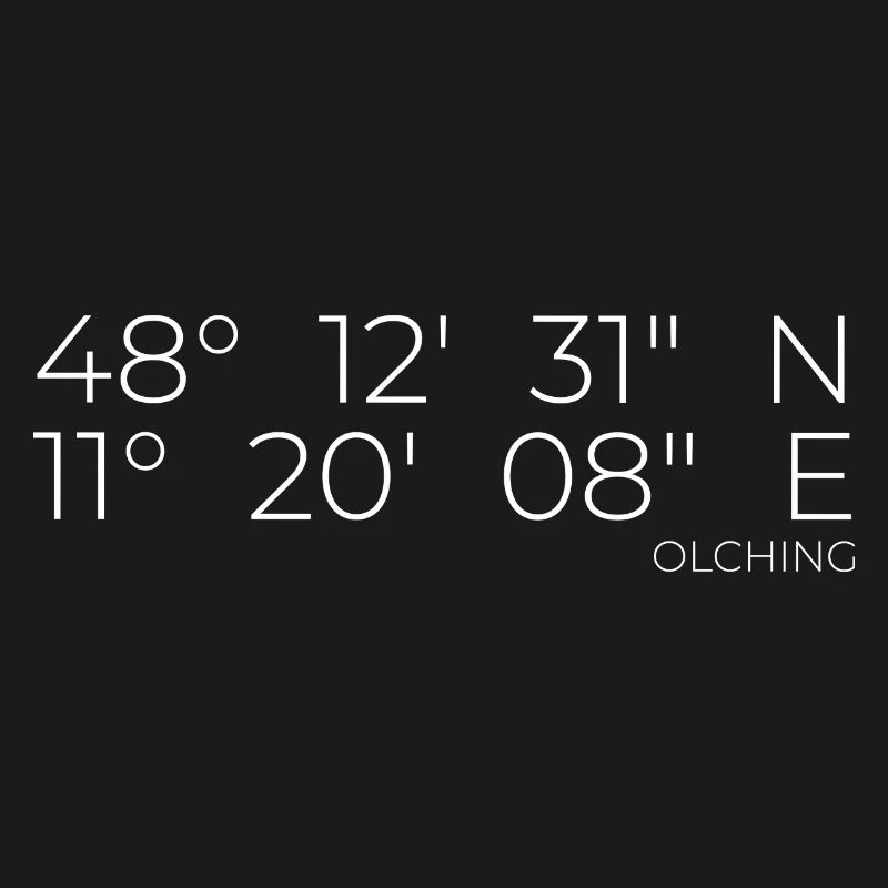 Coordinates Olching Bavaria