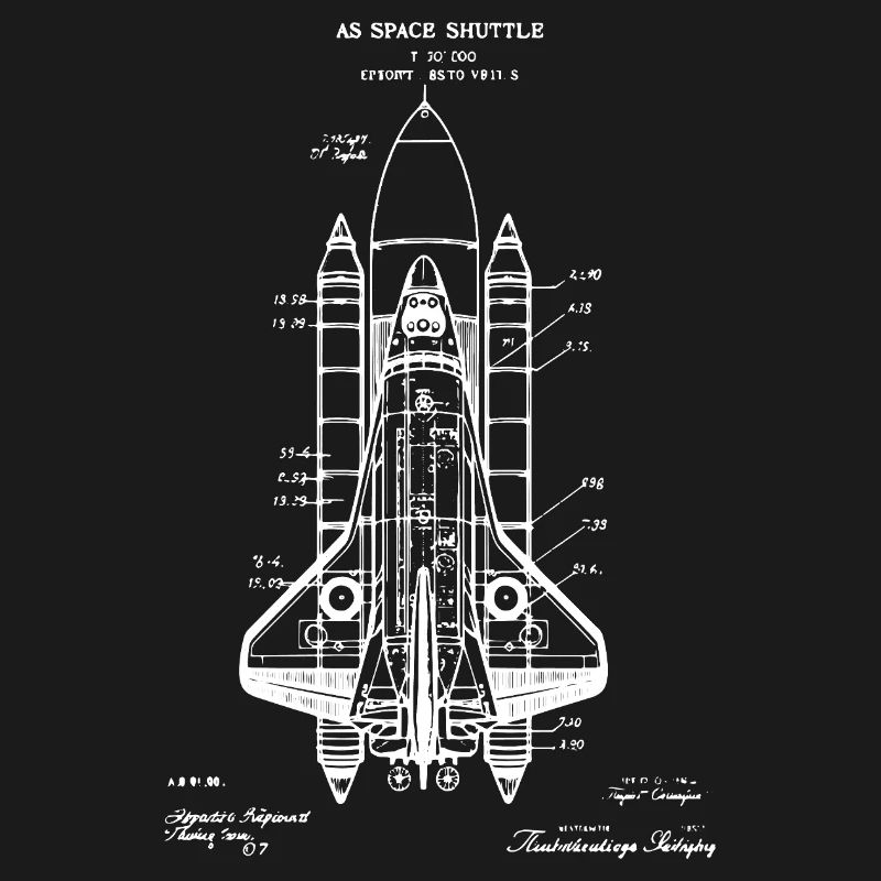 Plan de la navette spatiale