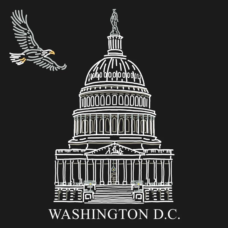 Washington D.C., Capitol Structure, Bald Eagle