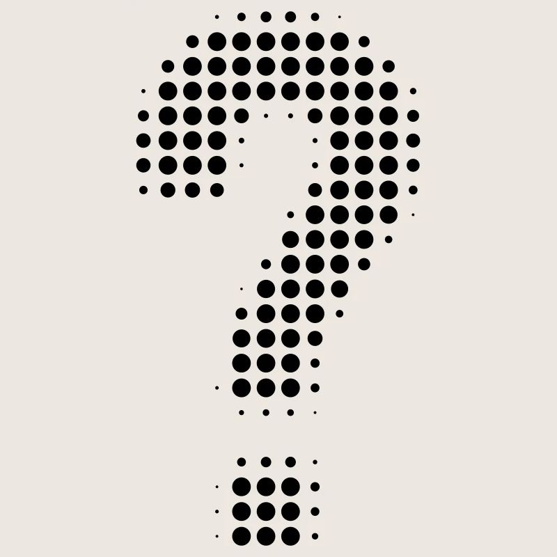 Question mark pixel optics