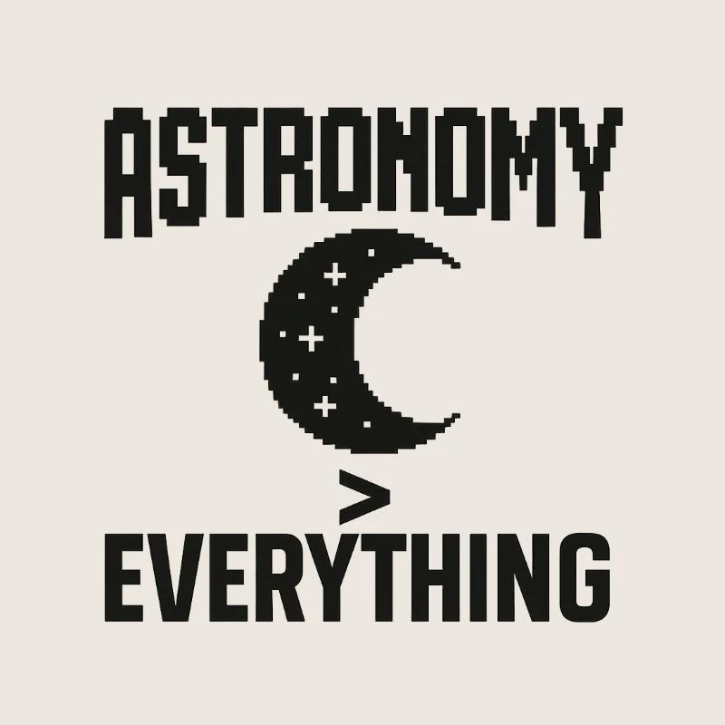Astronomie Devise de la vie Design