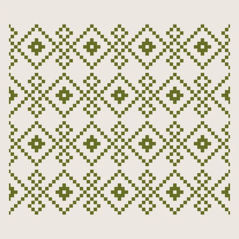 Pull uni de Noël (vert)