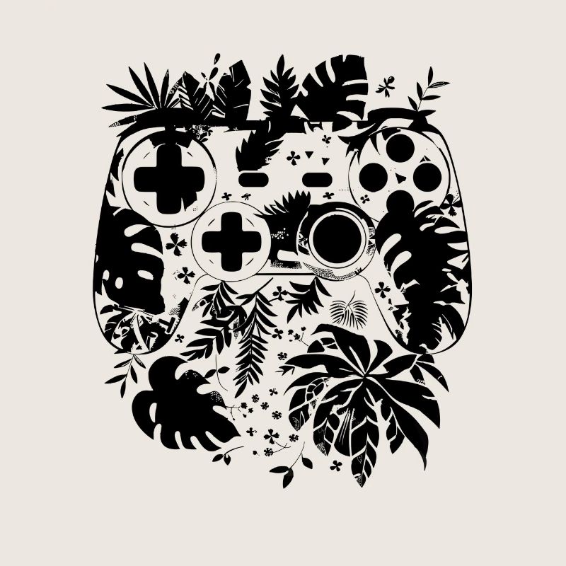 Game Controller Comic Style
