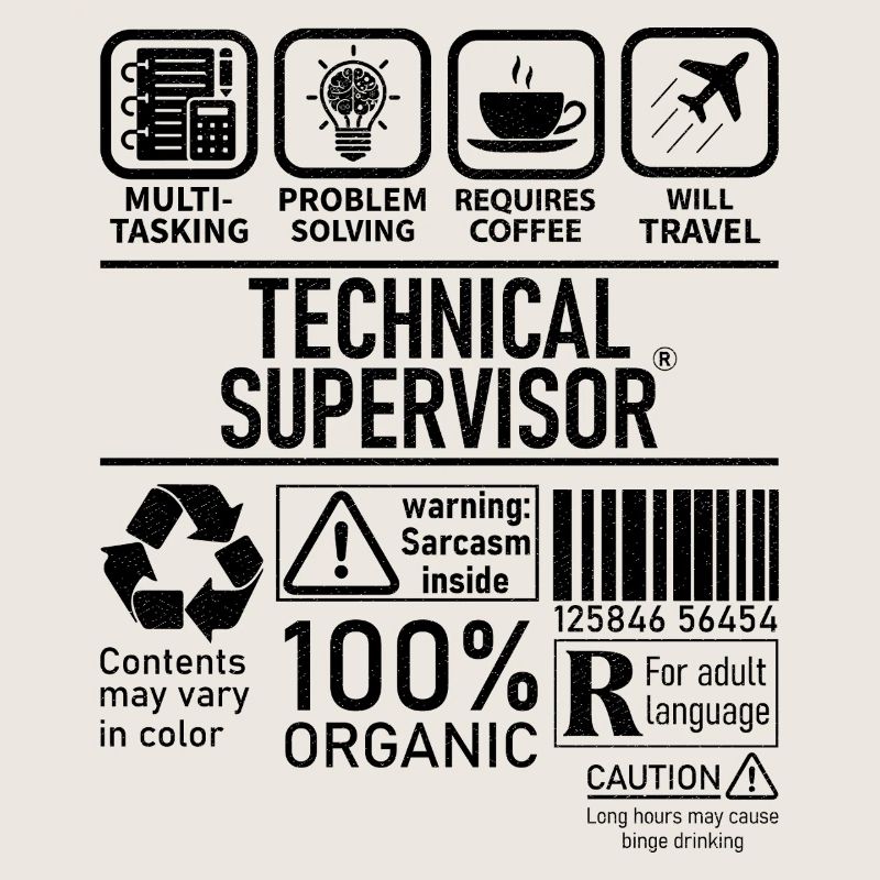 Technical Supervisor multi tasking problem solving