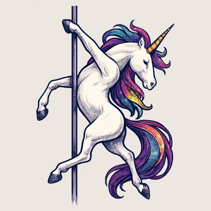 Pole Dance Licorne Pole Dancer Pole Gift