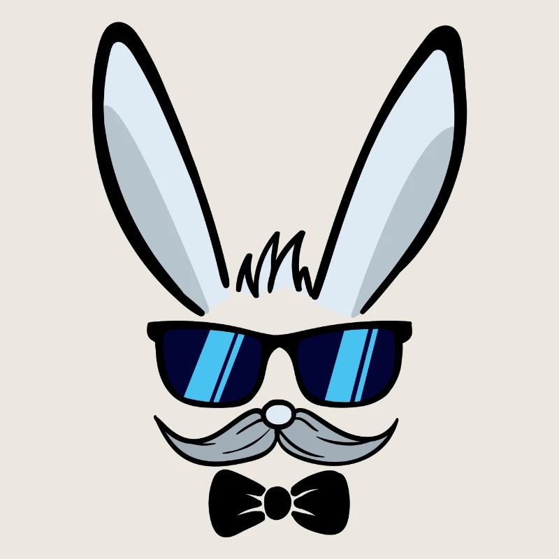 He | Easter Face Easter Bunnies Happy Easter