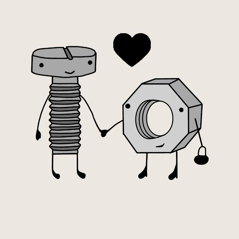 Illustration de vis techniques