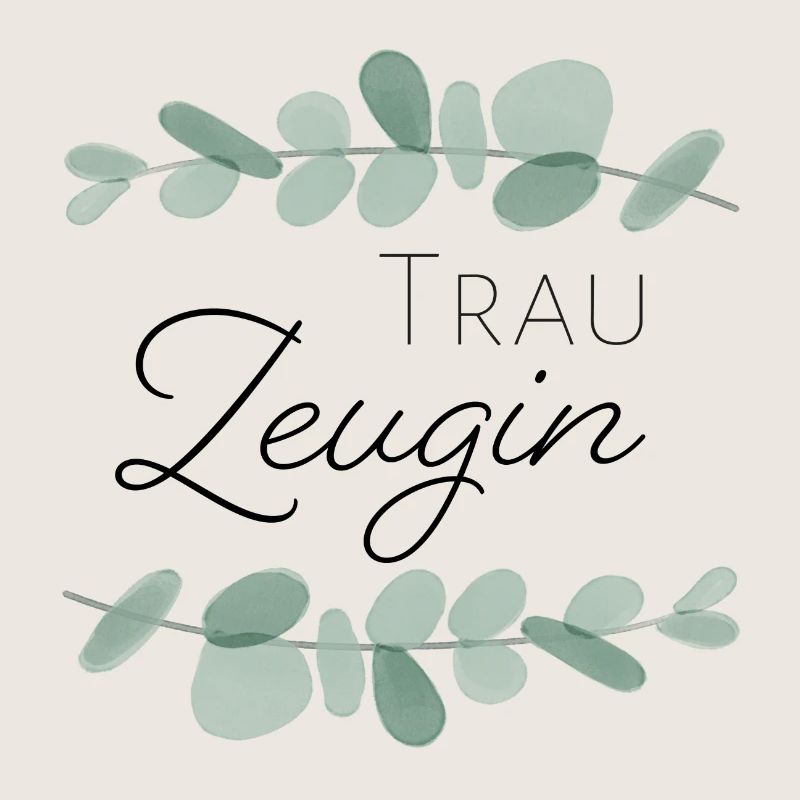 Trauzeugin Eukalyptus