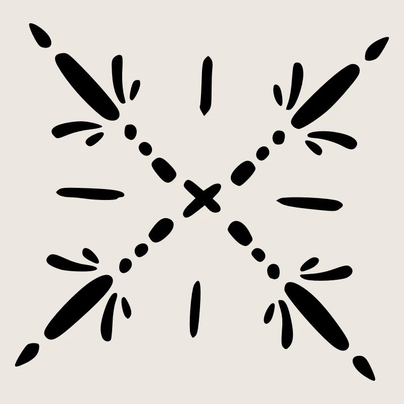 Mandala flocon de neige