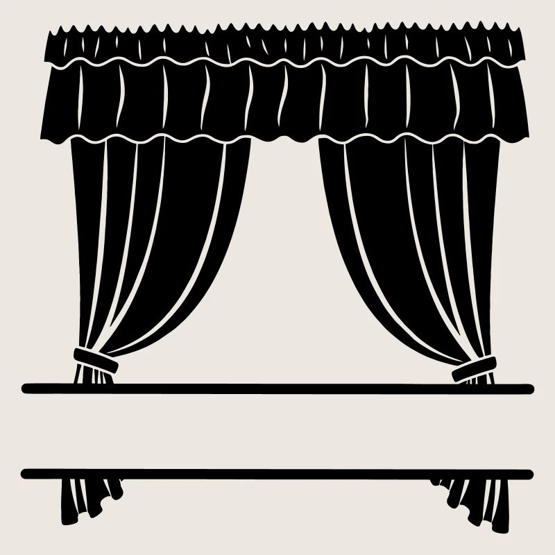 Gardinengeschäft oder Theater