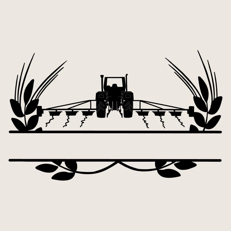 Ackerbau Traktor Getreideanbau
