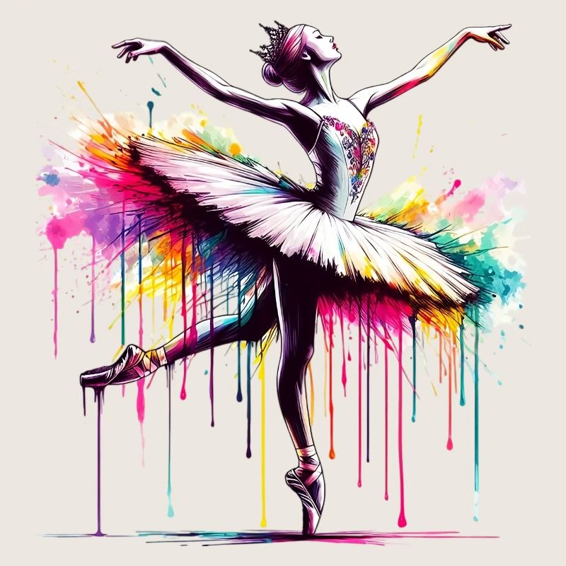 Danseuse de ballet avec tutu