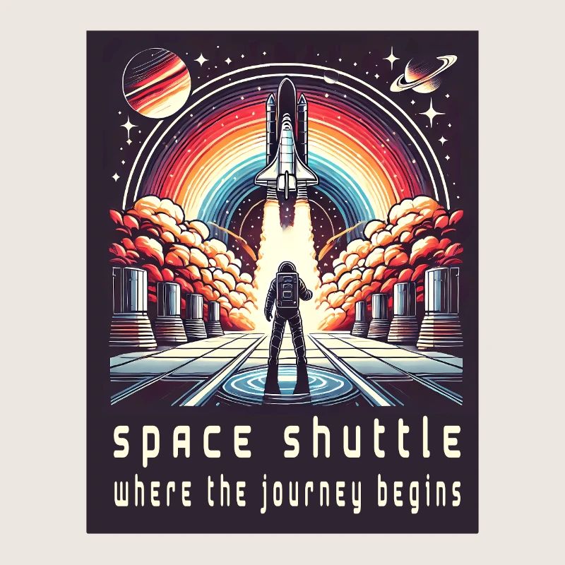 Navette spatiale - Le voyage commence