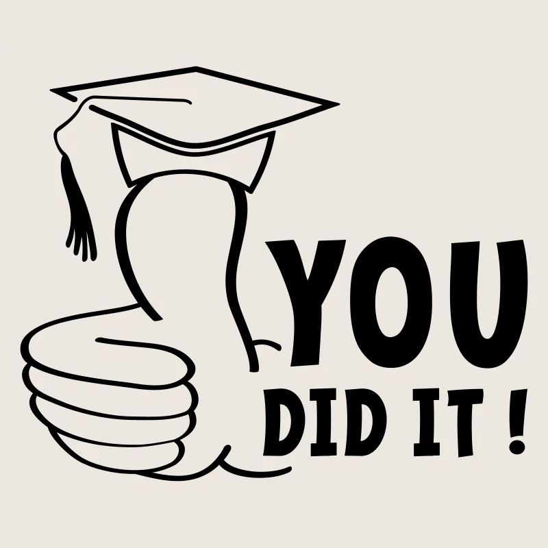 You either passed or you passed it, diploma.