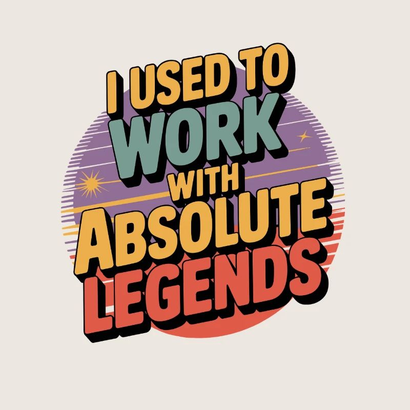J’avais l’habitude de travailler avec Legend
