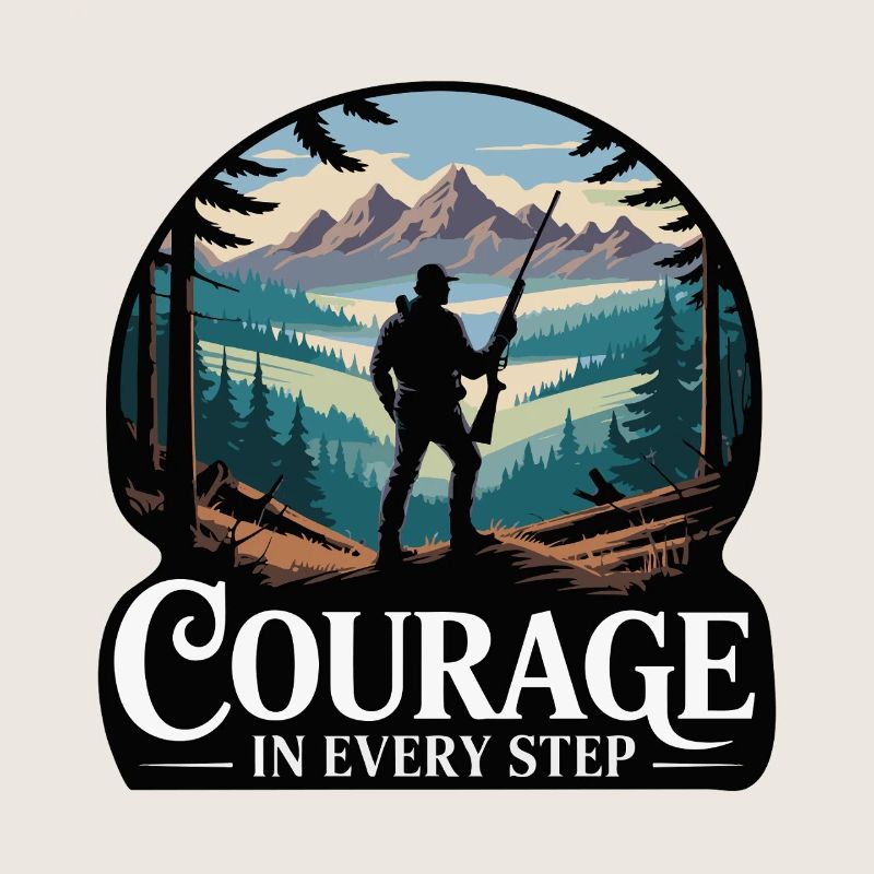 Le courage à chaque Step Mountain Scout