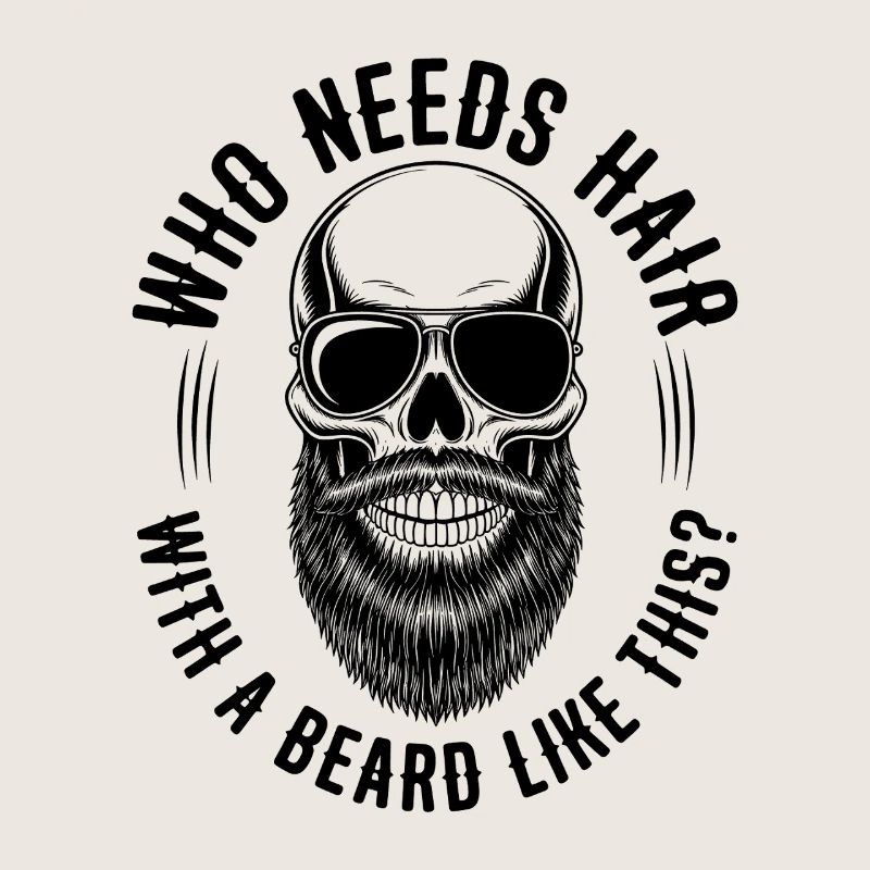 Who Needs Hair With A Beard Like This Bart Glatze