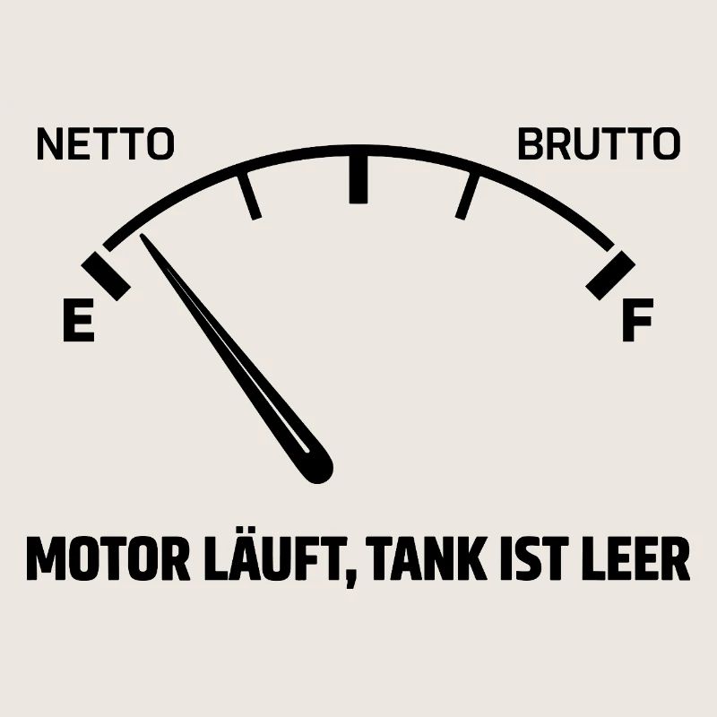 Engine runs tank empty