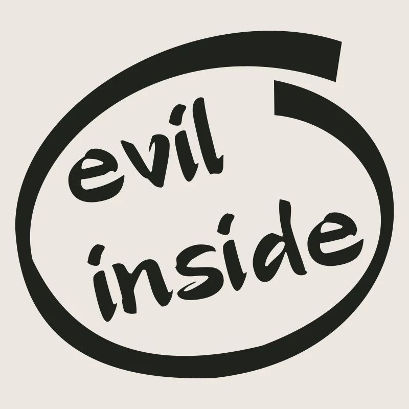 Evil Inside Ring Graphic