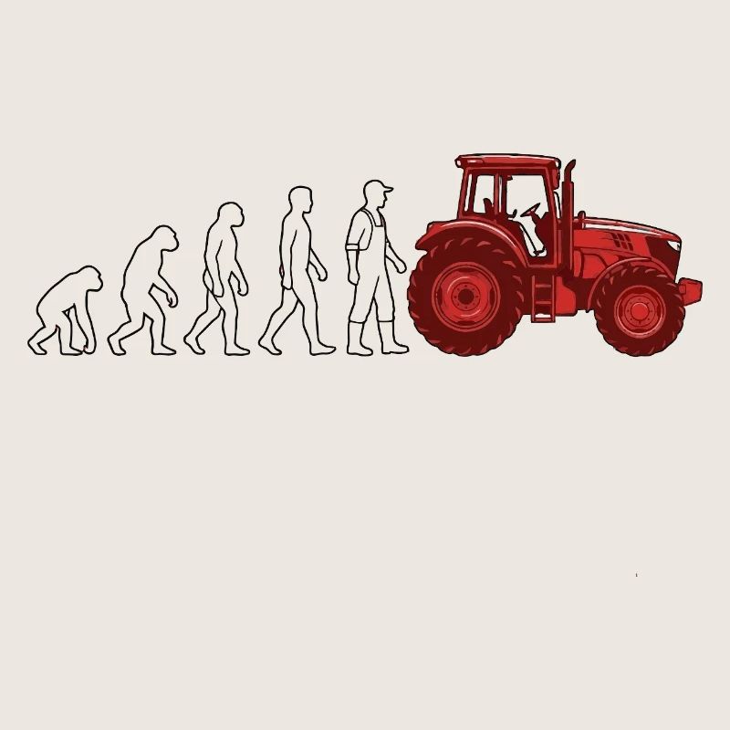 Evolution Farmer Farmer Tractor