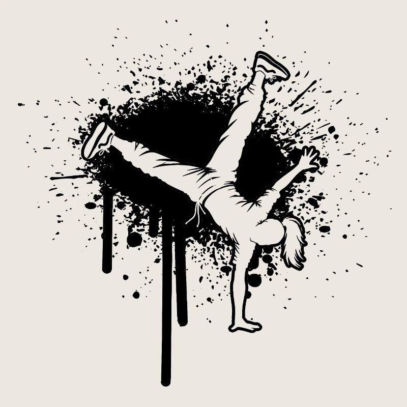 Gift idea for a breakdancer with breakdancing