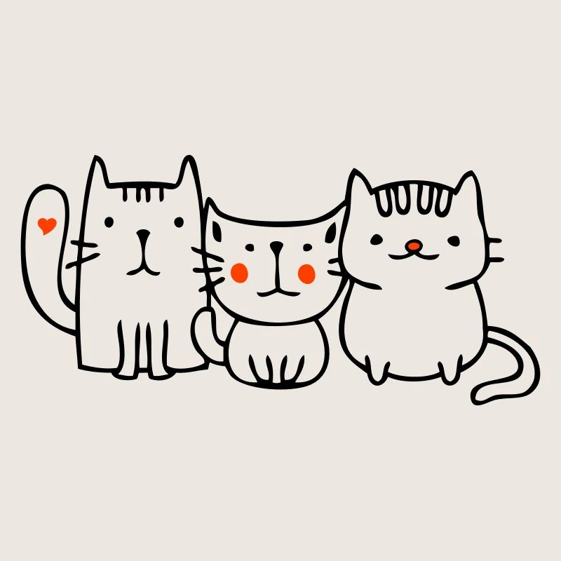 Trois petits chats