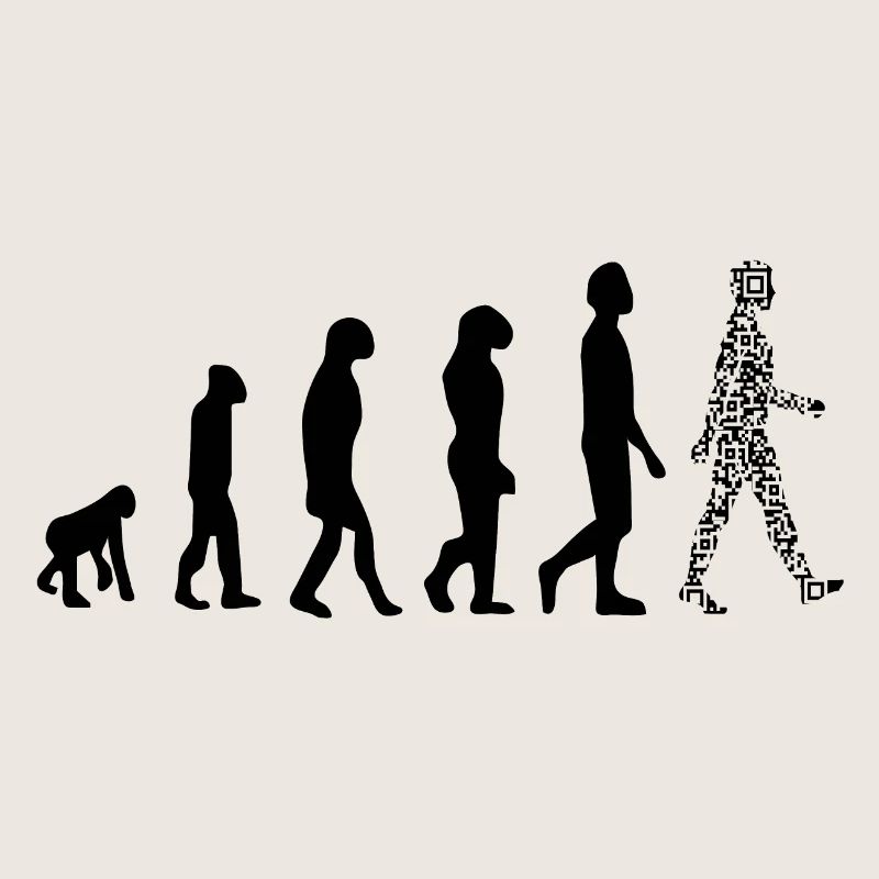 Evolution QR code - Humour pass sanitaire