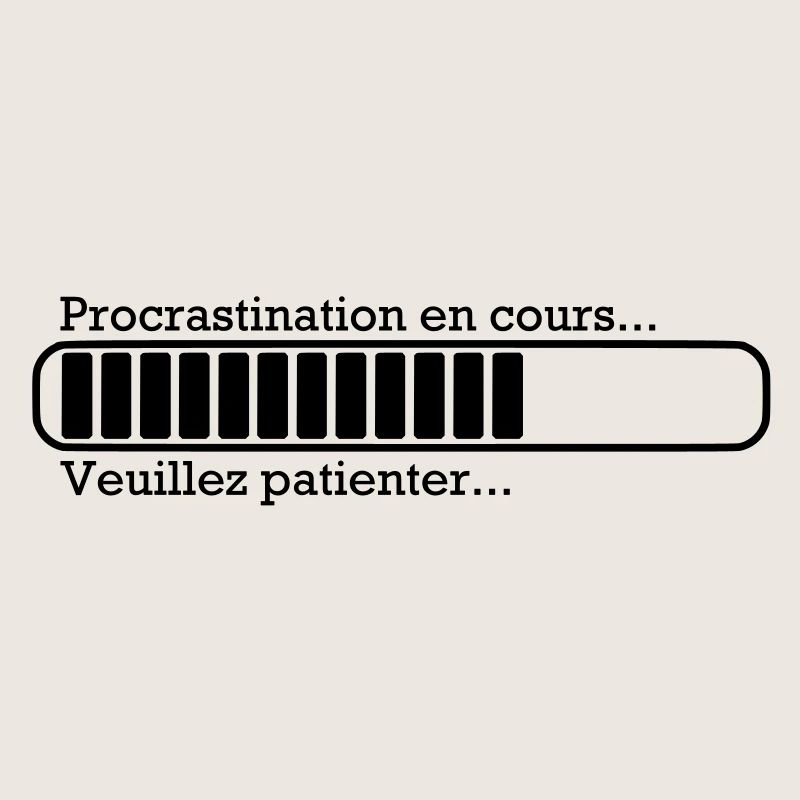 Procrastination in progress ...