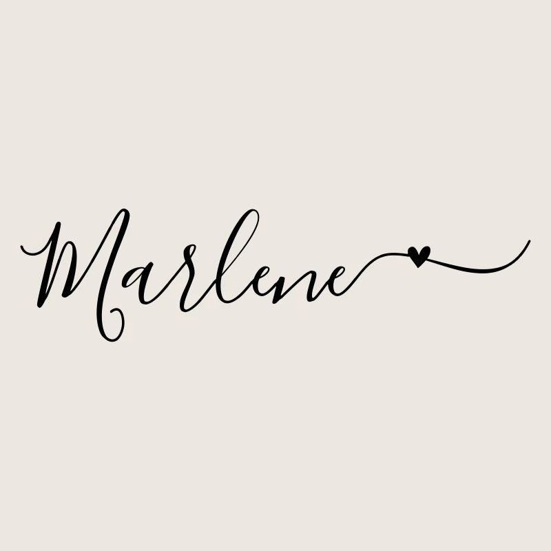 Marlene Name First Name Decorative