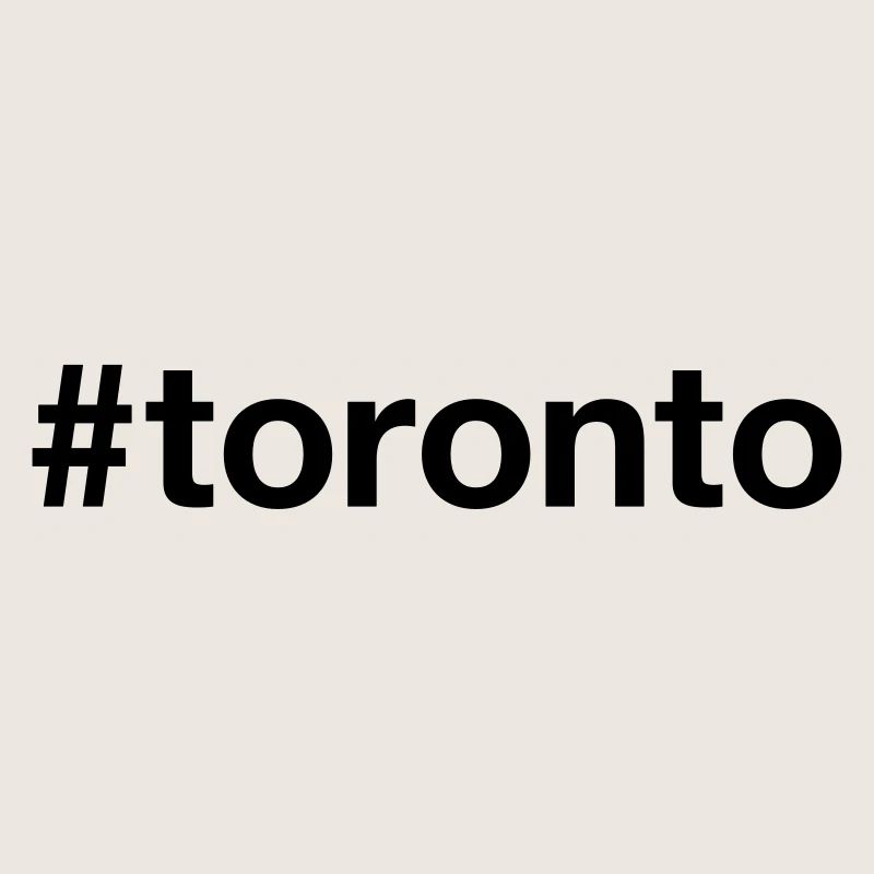 TORONTO Canada Kanada Hashtag